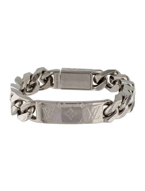 lv bracelet men silver|louis vuitton bracelet men's price.